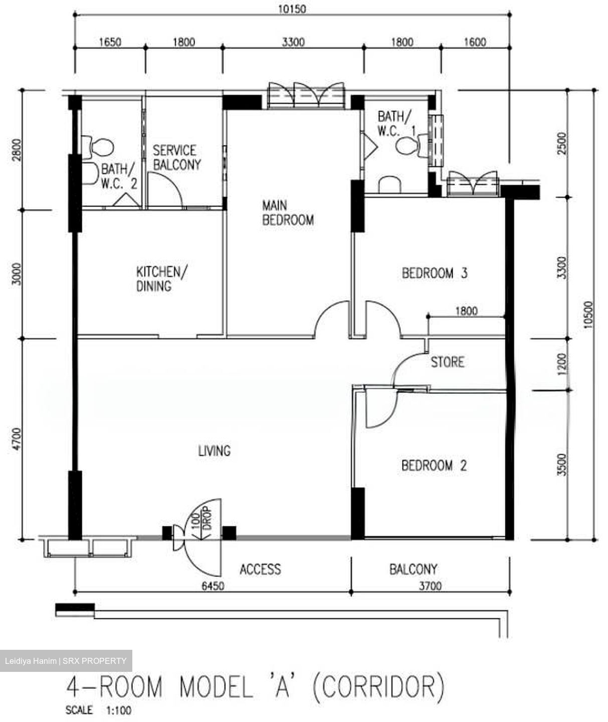 Blk 758 Woodlands Avenue 6 (Woodlands), HDB 4 Rooms #573982151